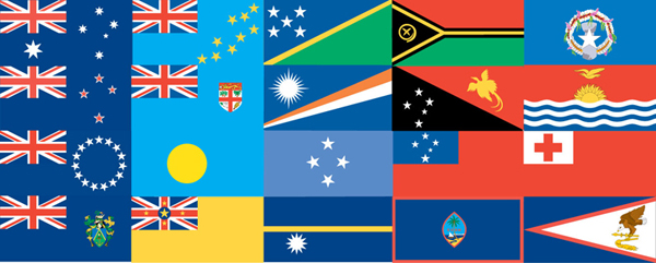 Pacific Flags