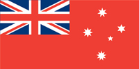 Victorian red ensign